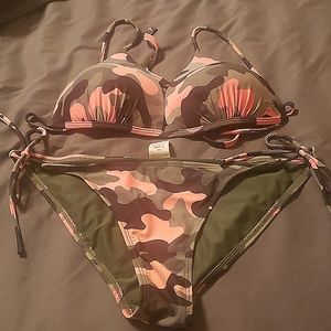 Used OP 2 piece swim suit